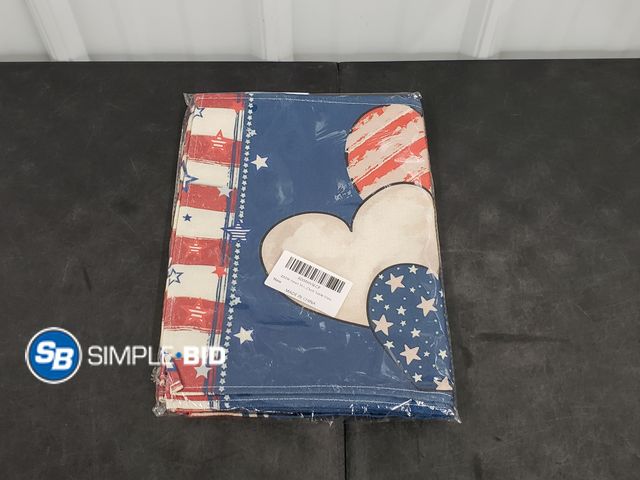 Lot 58-39652 - Patriotic Table Cloth