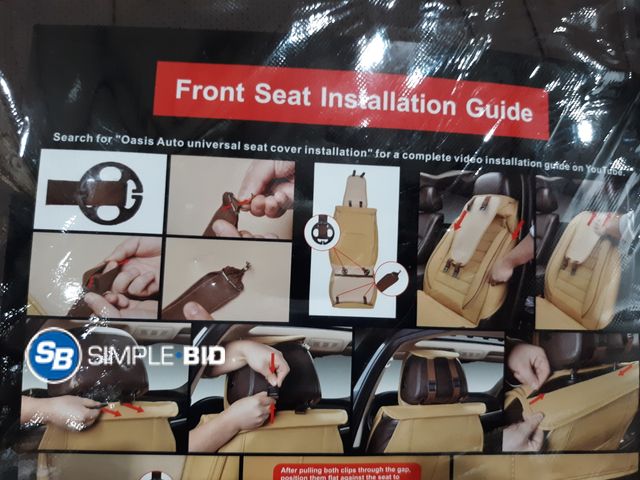 Lot 58-26829 - Oasis Auto Car Seat Covers
