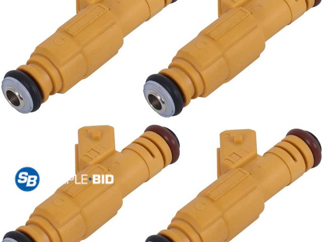 Lot 58-23561 - Fuel Injector Set of 8 Compatible for 1987-1998 Jeep Cherokee Wrangler 2.5L EV1 Replaces 0280155700