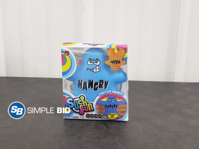 Lot 58-64636 - New JARU HANGRY Suction Dude- Stretchy , Squeezy !