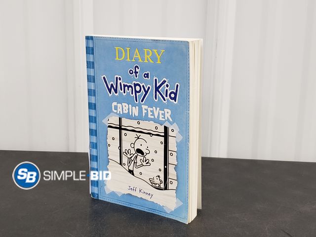 Lot 58-41168 - Diary of a WIMPY KID -- CABIN FEVER - paperback book - in good condition