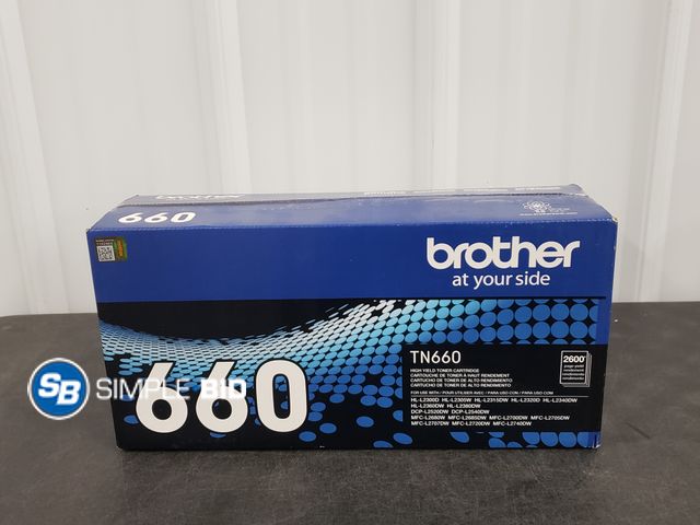 Lot 58-29961 - Brother TN660 High Yield Toner Cartridge