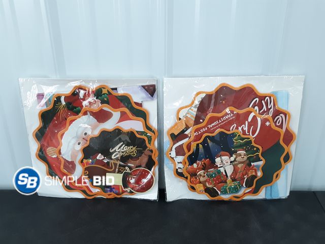 Lot 58-37210 - 2-Packs of Fun Christmas Yard Decorations - Appears Unused