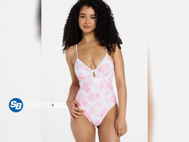 Lot 58-69096 - New No Boundaries Underwire One-Piece Swimsuit, Women's SIZE XXL