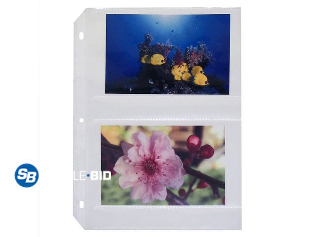 Lot 58-39063 - New C-Line 3-Hole Polypropylene Photo Protectors