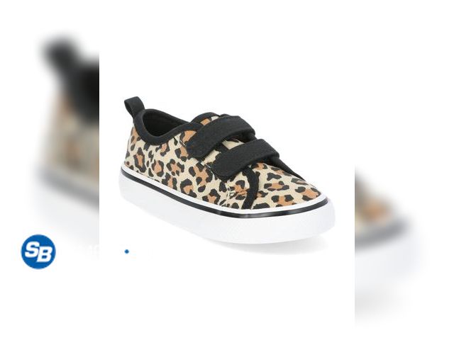 Lot 58-36171 - New toddler GIRLS Wonder Nation Toddler Girls Canvas Skate Sneakers -- SIZE 10