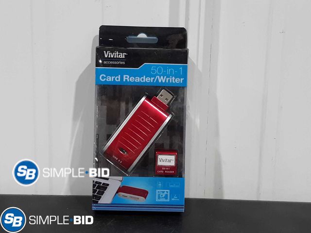 Lot 58-25316 - Vivitar Card reader/writer 50-in-1 - unused