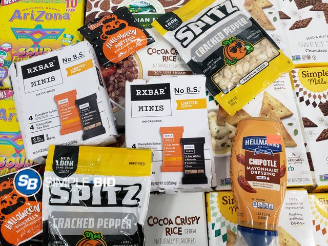 Lot 58-81014 - FOOD LOT! Lot of Various Food - unopened - expired