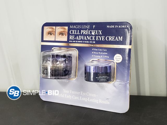 Lot 58-70437 - New Magis Lene Cell Pre'cieux Re-Advance Eye Cream 1.01fl oz + 0.6fl oz