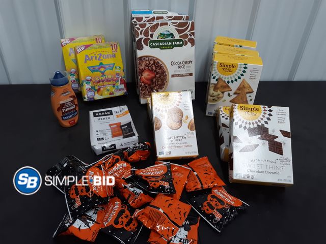 Lot 58-81012 - FOOD LOT! Lot of Various Food - unopened - expired