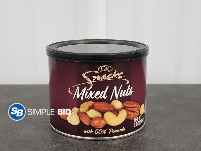 Lot 58-29722 - MIXED NUTS! 9 oz - unopened