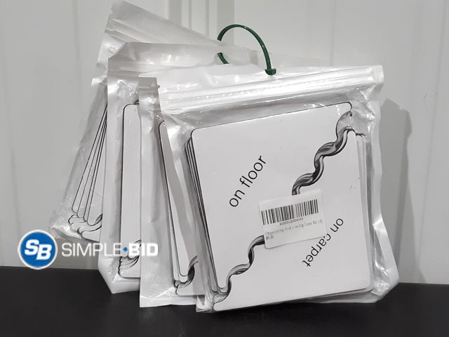 Lot 58-35090 - Lot of (4) Packages of Grippers for Rug and Floor - 12 Pieces in Each Pack