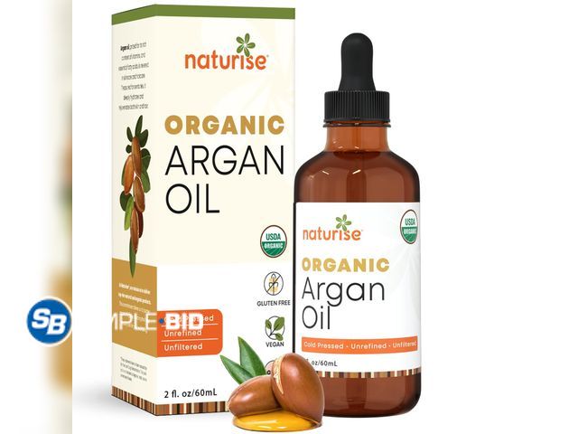 Lot 58-57967 - New Organic Argan Oil for Hair &amp; Skin – Cold Pressed, Unrefined, Pure Argan Oil of Morocco for F...