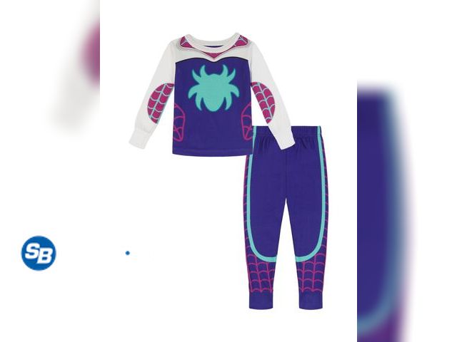 Lot 58-69165 - New Character Toddler Cosplay Sleepwear Set, 2-Piece, Size (SPIDERMAN)