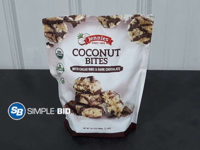 Lot 58-51046 - Jennies COCONUT BITES - 30 individually wrapped - unopened