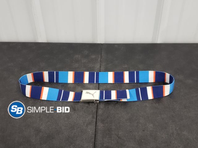 Lot 58-57596 - Puma Colorful Striped Belt