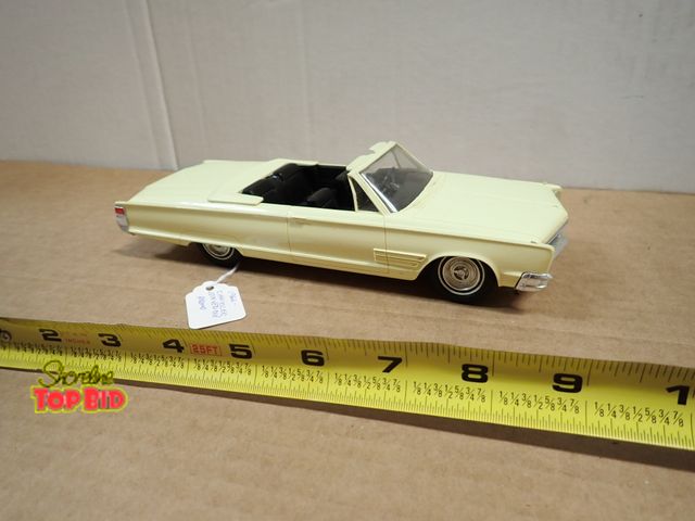 Lot 59-20044 - 1966 Chrysler Convertible Promo Car Model 9" long