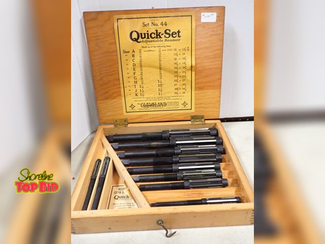 Lot 59-41173 - The Cleveland Twist Drill Co. No. 44 Quick Set
