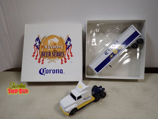 Lot 59-41137 - Winross Beer Series Corona Extra Tractor &amp; Trailer 9 1/2" long, 1/34 Scale, Mint