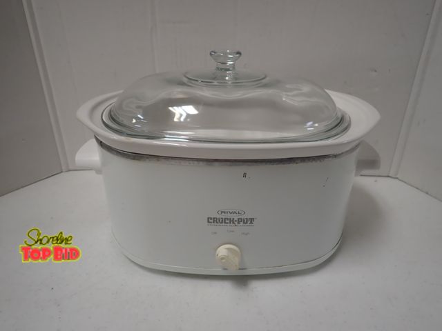 Lot 59-21301 - Rival Crock-Pot with Glass Lid