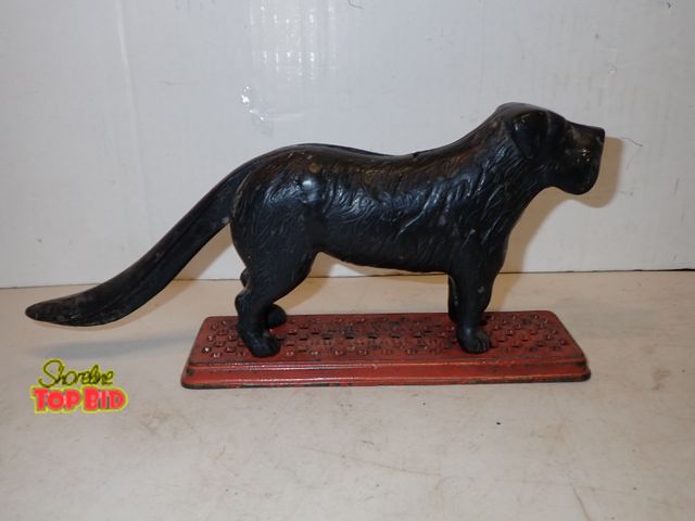 Lot 59-14365 - Antique Cast Iron Dog Nutcracker "Dog Tray" early 1900s, Authentic - This is an original by Harper S...