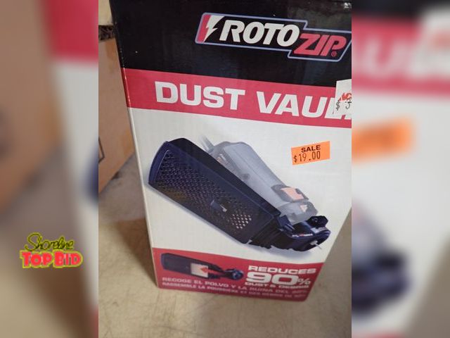 Lot 59-21189 - 7 Boxes 1 1/4" Trim Nails &amp; 1 Dust Vault. Benefits YMCA Camp Pendalouan