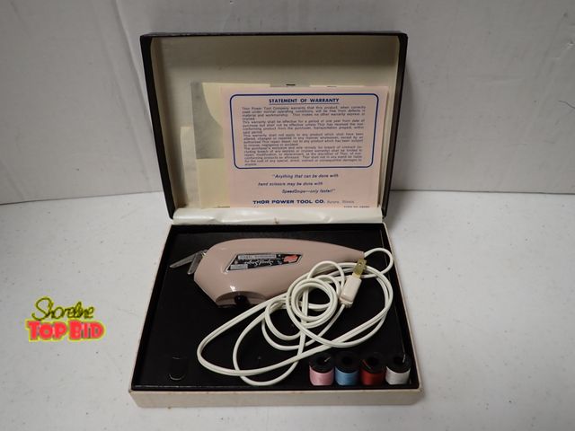 Lot 59-21489 - Vintage Thor Speed Snips Electric Scissor Set