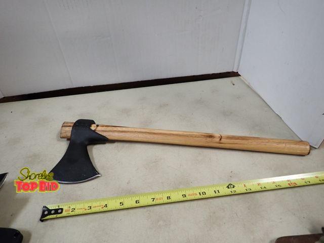 Lot 59-41283 - 19" Blackhawk M &amp; W Canada Throwing &amp; Camp Tomahawk Hatchet Axe, New