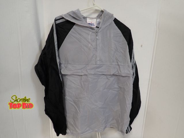 Lot 59-45155 - New Old Stock Vintage from 1980s - 1990s Sports Network 100% Nylon Windbreaker Track Suit Size Mediu...