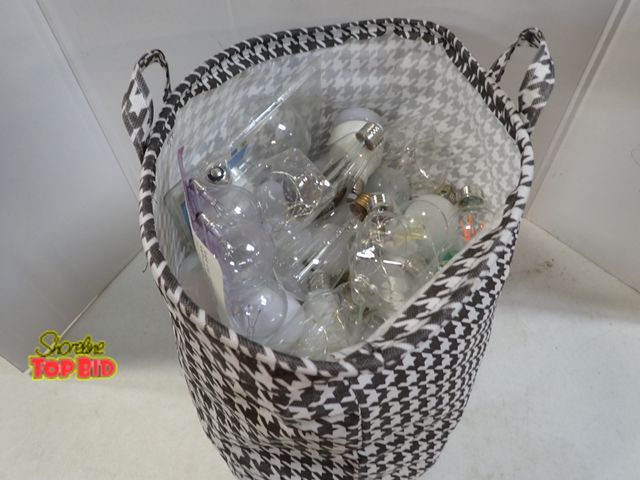 Lot 59-43165 - Tote Full Of Various Light Bulbs