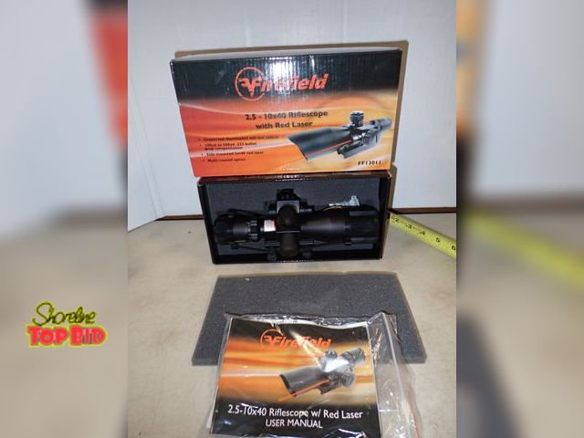 Lot 59-41464 - Firefield 2.5-10x40 Rifle Scope with RSD Laser, New