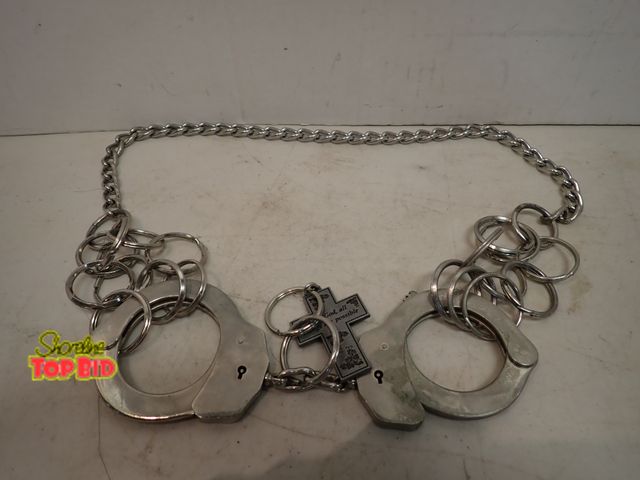 Lot 59-14575 - Vintage Hand Cuffs - However, No Keys