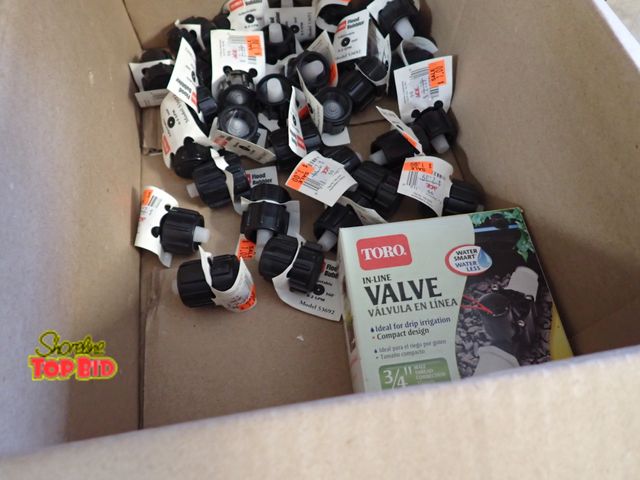 Lot 59-21186 - 1 Box Misc. Irrigation Supplies. Benefits YMCA Camp Pendalouan