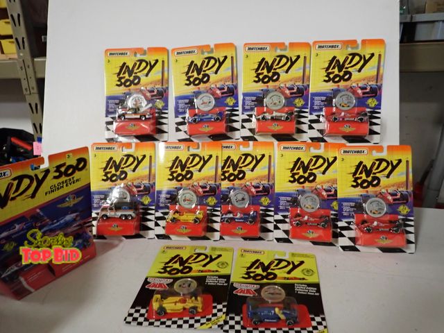 Lot 59-43295 - Matchbox Indy 500 Car Collection 12 Never Opened Mint Condition