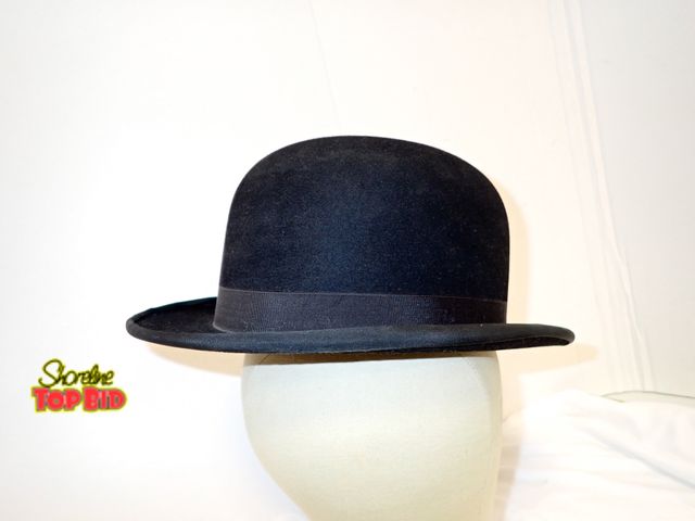Lot 59-10181 - Antique Ellwood &amp; Sons Manufactured London Extra Quality Gentleman's Felt Hat (Top Hat) Made in ...