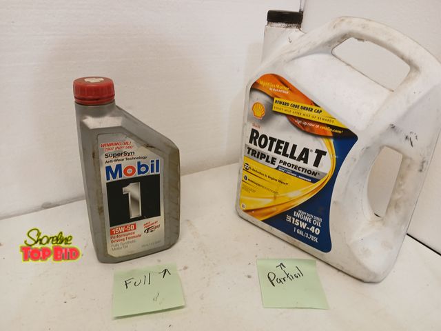 Lot 59-71026 - Motor oil 15W-50 3 quartz