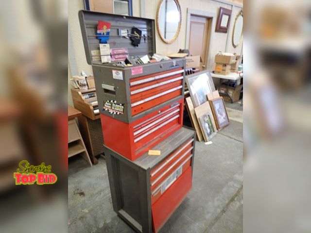 Lot 59-41208 - Craftsman 3-pc Tool Chest with Loads of Tools