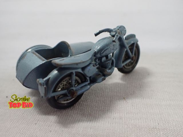 Lot 59-31172 - Vintage Matchbox Triumph Motorcycle &amp; Sidecar Diecast