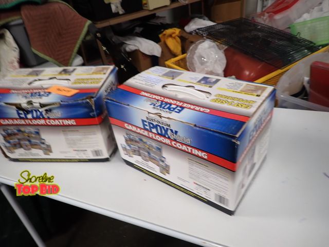 Lot 59-96043 - 2 Boxes Garage Floor Coating Kits