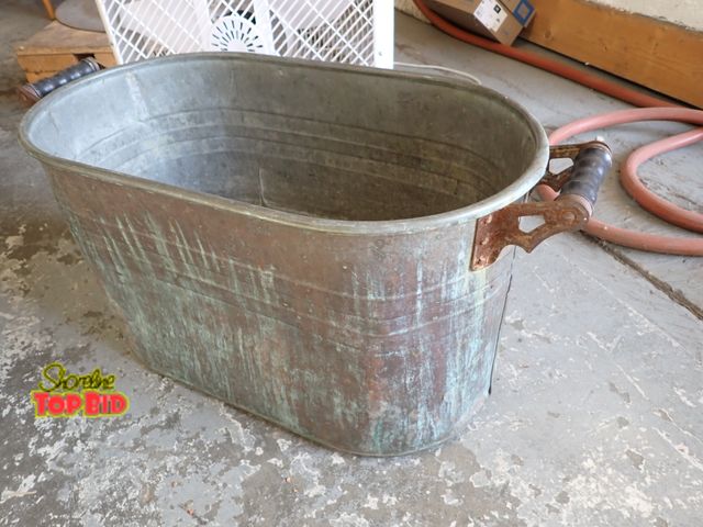Lot 59-50142 - Copper Wash Tub