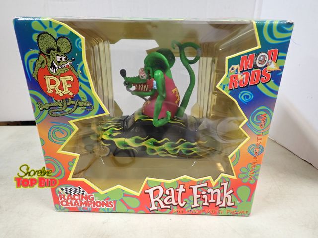 Lot 59-41408 - Diecast Rat Fink Racing Car