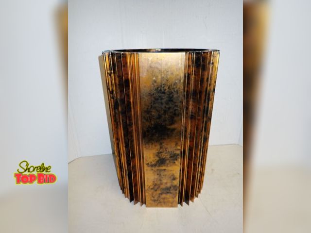 Lot 59-14299 - Vintage Halian Cachepot Crafted from Copper - Decorative Piece 15" tall