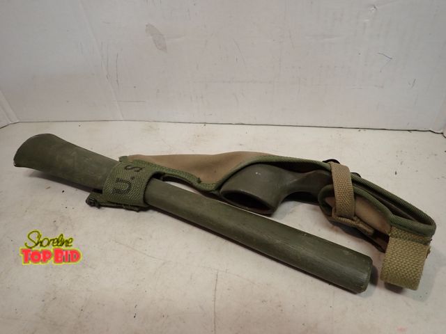 Lot 59-14640 - WWII 1941-44 U.S. Army M1910 Pick Mattock Tool with Canvas Cover