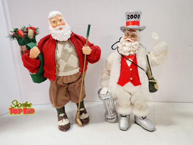 Lot 59-43580 - 2 Vintage Santa Collectibles