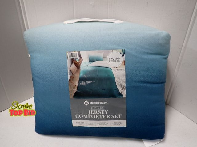 Lot 59-21474 - New 2-pc Jersey Comforter Set, Size Twin/Twin XL