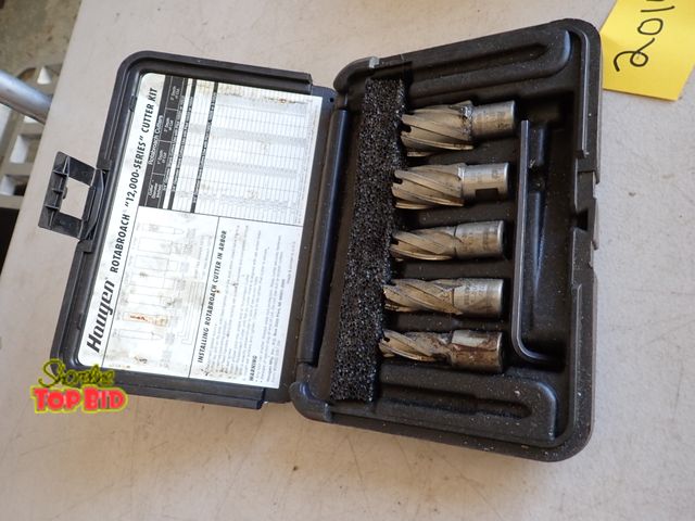 Lot 59-20146 - Hougen Rotabroach "12000-Series" Cutter Kit