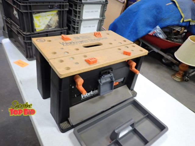 Lot 59-41078 - Black &amp; Decker Work Mate Shop Box