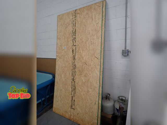 Lot 59-20127 - 5-pc 4' x 8' x 1/2" westfraser Plywood OSB Sheeting