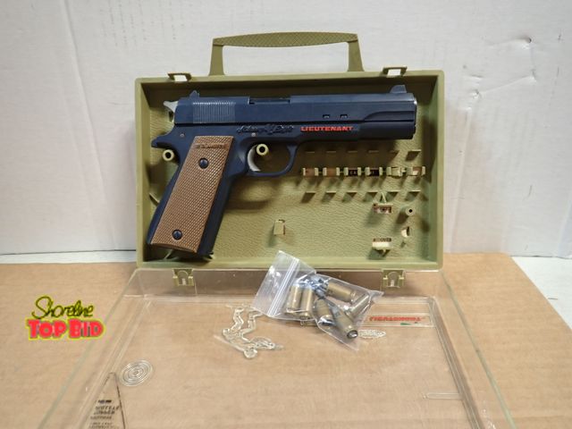 Lot 59-20062 - Vintage Johny Eagle Toy Gun with Case &amp; Rounds