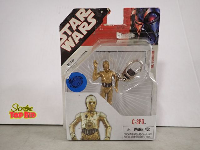 Lot 59-58021 - New 2008 Star Wars Keychain Collection C-3PO Figure